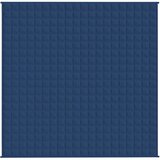  Teška deka plava 200x200 cm 9 kg od tkanine | shoptok.hr