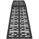  Sklopiva rampi za motocikle 340 kg po rampi 2 pcs Crna Aluminij | shoptok.hr