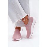Boto Slip On Fabric Sports Shoes Women Black Minstina | shoptok.hr
