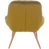 Livetastic XXL FOTELJ, rumena, naravne barve tekstil | Shoptok.si