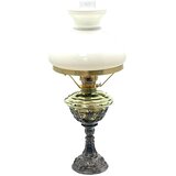  Petrolejska lampa sa postoljem od kalaja, 45 cm, šumsko zelena | Eponuda.com