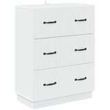  Ormar s ladicama Bijela 66 x 34 5 x 87 cm Konstruirano drvo - Bijela Slike