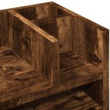  Organizator za pisalno mizo dimlj. hrast 44,5x24x25 cm inž. les, (21413924) | Shoptok.si