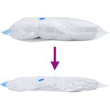 vidaXL vreća za putovanje s vakuumom Prozirna Plastika 80 x 60 cm | shoptok.hr