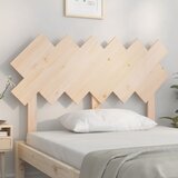  Uzglavlje za krevet 122,5x3x80,5 cm od masivne borovine | shoptok.hr