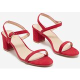 Resti Red Usopi women's sandals on a post - Footwear | shoptok.hr