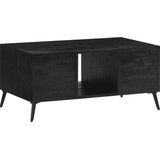  Stolić za kavu 90 x 50 x 41 cm od masivne obnovljene tikovine | Eponuda.com