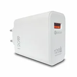 bavitel punjač 120W usb a bela KeKe-PD002