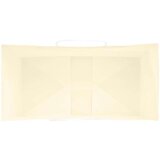  Papirnate vrećice 250 kom s ručkama žute 21x11x31 cm | shoptok.hr
