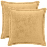  Presvlaka za jastuk 2 kom. HOUTEN Sivosmeđa 30 x 30 cm Flanel | shoptok.hr