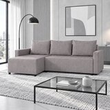 Grantex Line Ugaona garnitura Lena SV, 130x190cm, Svetlosiva Cene