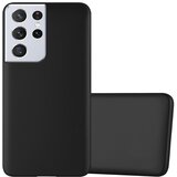 Cadorabo Case, združljiv s Samsungom v kovinski črni barvi - zaščitni pokrov iz fleksibilnega silikona TPU, (20595312) | Shoptok.si