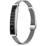 Equa KSIX, Serena pametna narukvica, display, 7 dana bat., 2 remena, srebrna | shoptok.hr