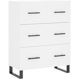 Maison Chic Komoda - Predalnik bela 69,5x34x90 cm inženirski les, (21716035) | Shoptok.si