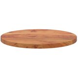 Stolna ploča Ø 40 x 2 5 cm okrugla od masivnog bagremovog drva | shoptok.hr