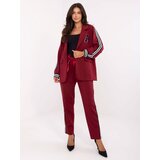 RUE PARIS Set-IT-KMPL-9721.15-burgundy | Shoptok.si