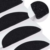  Samolepilne preproge za stopnice 15 kosov 56x17x3 cm črne, (20753520) | Shoptok.si