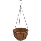  Sadilice 4 kom s oblogama od kokosa crne Ø40x63 cm čelik | shoptok.hr