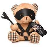Master Series BDSM Teddy Bear Plush Tan Cene