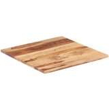 vidaXL Stolna ploča od masivnog drva šišama 25 - 27 mm 80 x 80 cm | shoptok.hr
