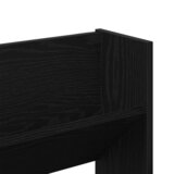 vidaXL Ormarići za cipele na zidu 2 pcs Crni hrast 60 x 18 x 60 cm | shoptok.hr