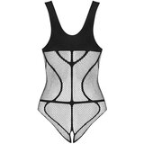 Obsessive B336 - prozirno, otvoreno mrežasto tijelo (crno) - SL | shoptok.hr