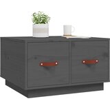  Stolić za kavu sivi 60 x 53 x 35 cm od masivne borovine | Eponuda.ba