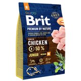 BRIT Premium by Nature Premium by Nature Junior M suha hrana za pse, 3kg | Shoptok.si