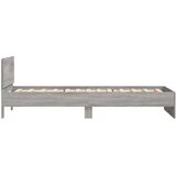 vidaXL Okvir za krevet s uzglavljem boja hrasta 100x200 cm drveni | shoptok.hr