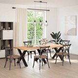  Noge za blagovaonski stol u obliku slova X, 3 kom, crne, 90 x (72-73) cm, čelik | Eponuda.com
