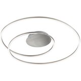 Fischer & Honsel led stropna svetilka z daljinskim upravljalnikom/zatemnitvena v srebrni barvi holy Cene