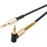 hoco. Audio kabel 3.5 mm, dužina 1.0 metar, crna - UPA02 Spring Audio AUX BK | shoptok.hr