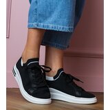 D/CEO marka niezdefiniowana Black women's platform sneakers with laces Selinda | Eponuda.ba