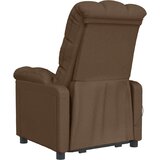 Električni naslanjač rjavo blago, (20701682) | Shoptok.si