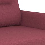  Trosjed od tkanine crvena boja vina 180 cm | shoptok.hr