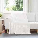 Bijelo 200 x 150 cm Runo