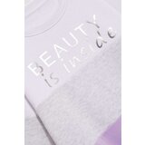 Marisse Lavender Printed Sweatshirt | ePonuda.com