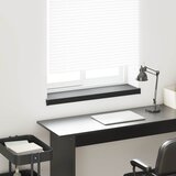  Prozorska klupčica Crno s drvenim uzorkom 60 x 25 x 4,5 cm PVC | shoptok.hr