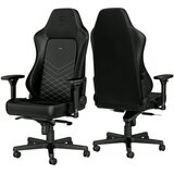 NOBLECHAIRS HERO Gaming stolica crno-platinum bela | ePonuda.com