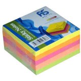 Blok KOCKA SAMOLJ. 75X75 400L 5 BOJA NEON AS0243 AS OFFICE | Eponuda.ba