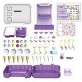 Lean Toys Kovček s sladoledom Mobilna trgovina s sladoledom Kuhinja 3 v 1 62 kosov | Shoptok.si