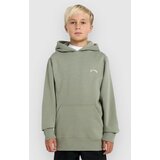 Billabong Arch Kids Pulover s kapuco grey green | Shoptok.si