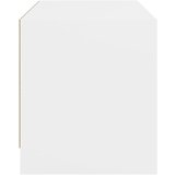TV ormarić sa staklenim vratima bijeli 68x37x42 cm | Eponuda.ba