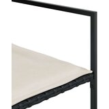  17-dijelni vrtni blagovaonski set s jastucima poliratan crni | shoptok.hr