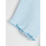 Sinsay Rebrasta bluza s bisernim gumbima od viskoze | shoptok.hr