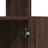  Visoka komoda boja hrasta 92x33x140 cm od konstruiranog drva | shoptok.hr