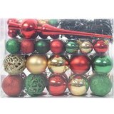 vidaXL Set božičnih okraskov med 150 LED 61 pcs večbarvno Plastika | Shoptok.si