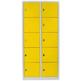 Hanah home Js1017Sa GreyYellow Locker Storage Cabinet | ePonuda.com