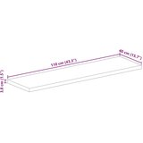  Ploča za stol 50x20x3 8 cm pravokutna od masivnog drva manga | shoptok.hr
