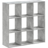  Regal za knjige boja betona 102x32x102 cm konstruirano drvo | Shoptok.si